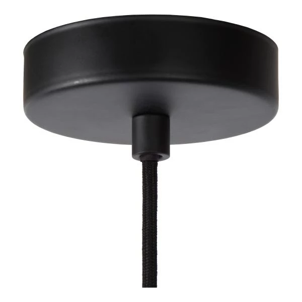 Lucide MESH - Hanglamp - 1xE27 - Zwart - detail 1